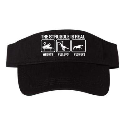 The Struggle Is Real Funny TRex Visor