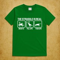The Struggle Is Real Funny TRex T-Shirt