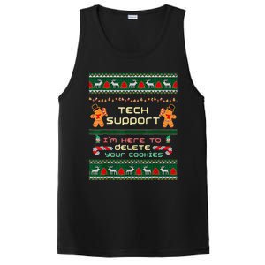 Tech Support IM Here To Delete Your Cookies Christmas PosiCharge Competitor Tank