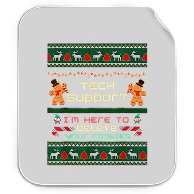 Tech Support IM Here To Delete Your Cookies Christmas Permanent Decal Sticker