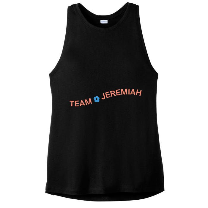 The Summer I Turned Pretty Team Jeremiah Wavy Ladies PosiCharge Tri-Blend Wicking Tank