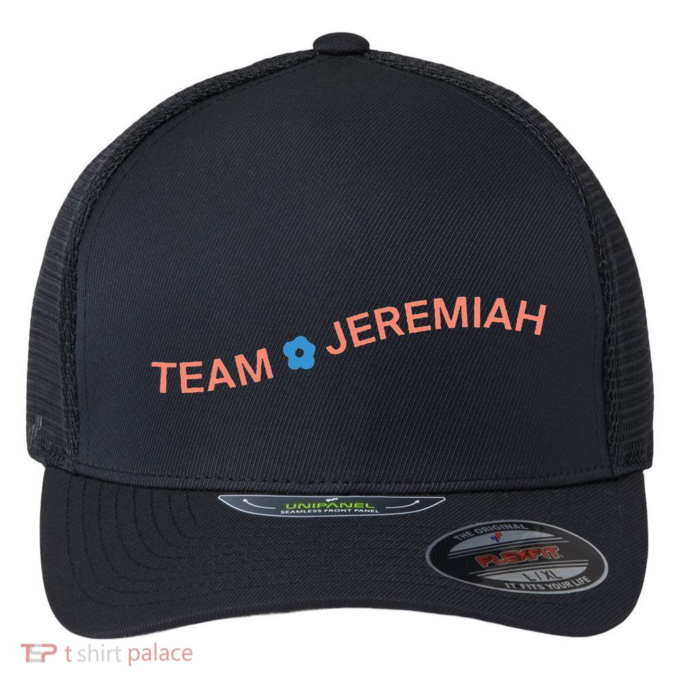The Summer I Turned Pretty Team Jeremiah Wavy Flexfit Unipanel Trucker Cap