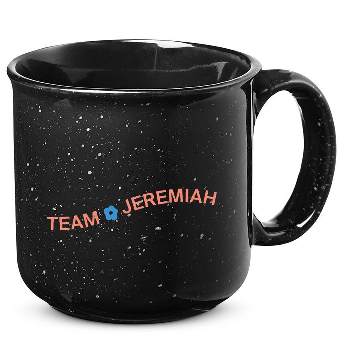 The Summer I Turned Pretty Team Jeremiah Wavy 15oz Campfire Ceramic Mug