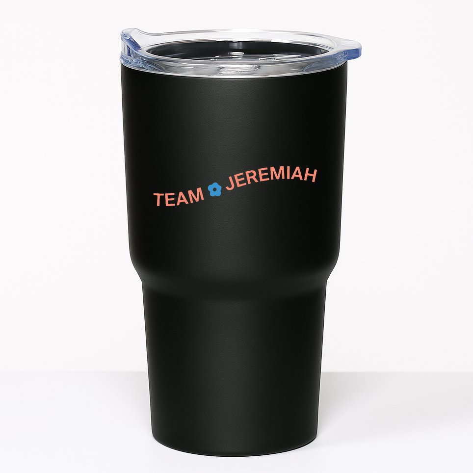 The Summer I Turned Pretty Team Jeremiah Wavy Tumbler