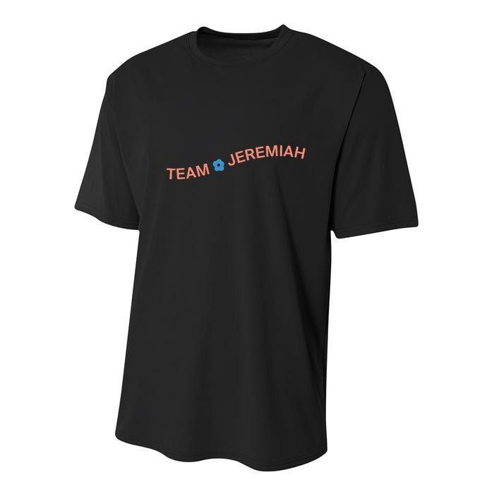 The Summer I Turned Pretty Team Jeremiah Wavy Youth Performance Sprint T-Shirt