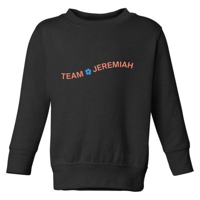 The Summer I Turned Pretty Team Jeremiah Wavy Toddler Sweatshirt