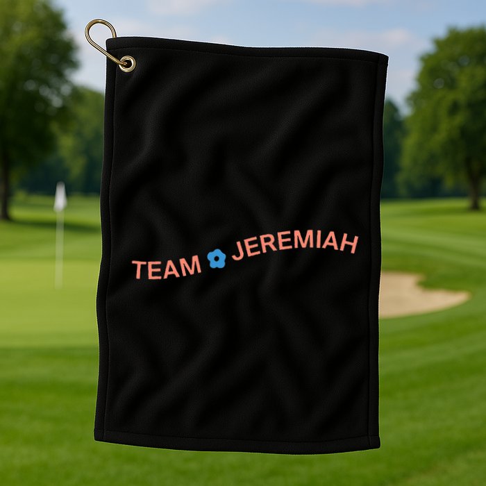 The Summer I Turned Pretty Team Jeremiah Wavy Golf Towel
