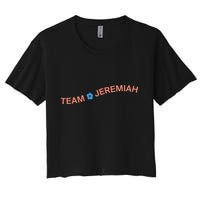 The Summer I Turned Pretty Team Jeremiah Wavy Women's Crop Top Tee