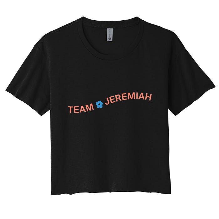 The Summer I Turned Pretty Team Jeremiah Wavy Women's Crop Top Tee