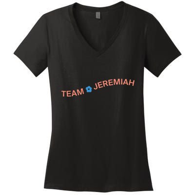 The Summer I Turned Pretty Team Jeremiah Wavy Women's V-Neck T-Shirt