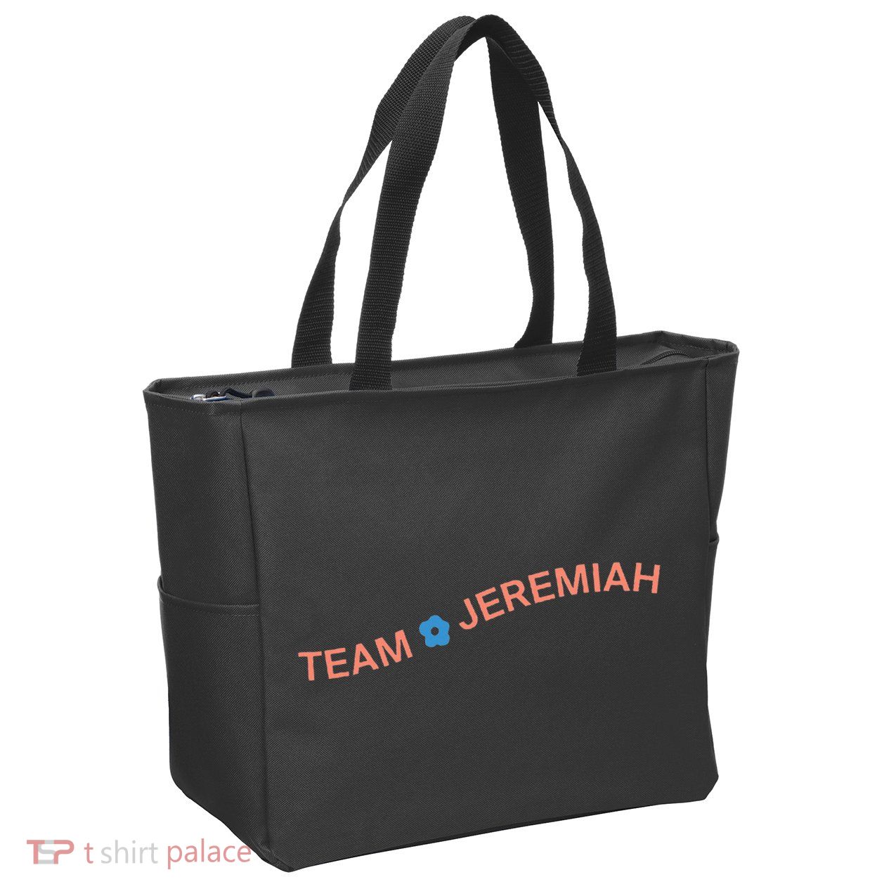 The Summer I Turned Pretty Team Jeremiah Wavy Zip Tote Bag