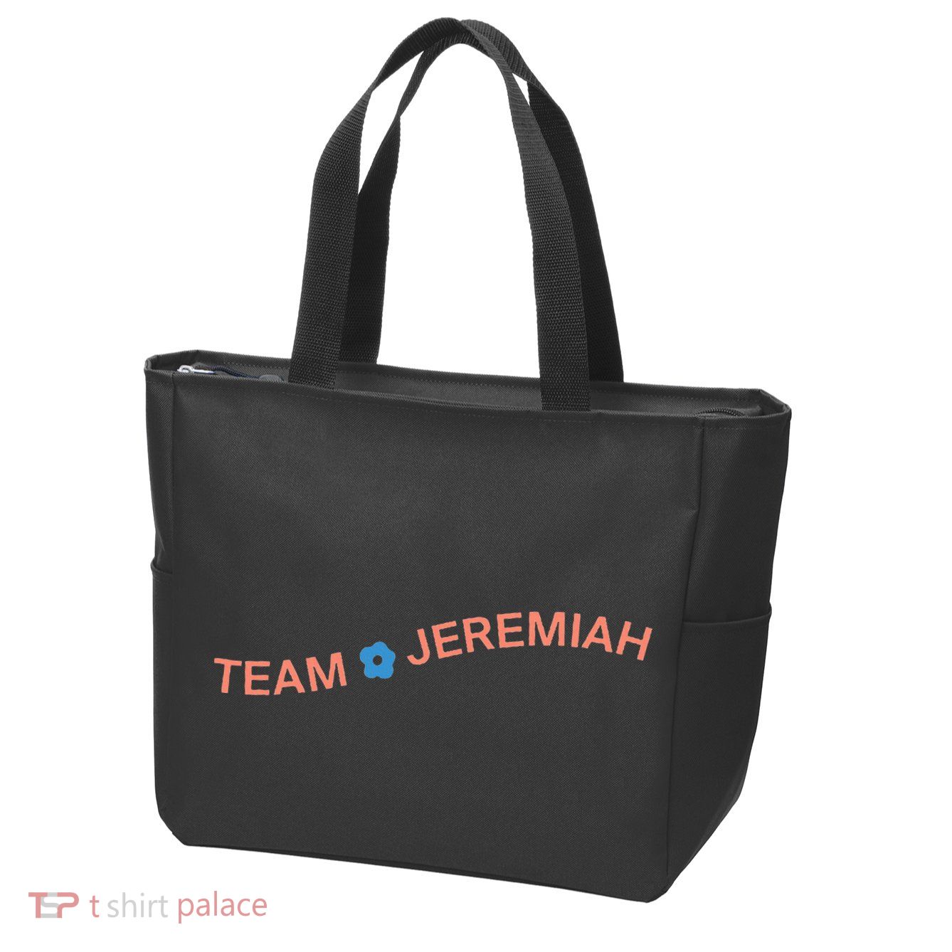 The Summer I Turned Pretty Team Jeremiah Wavy Zip Tote Bag