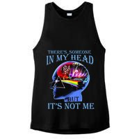 There’S Someone In My Head But It’S Not Me Ladies PosiCharge Tri-Blend Wicking Tank