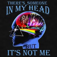 There’S Someone In My Head But It’S Not Me Ladies PosiCharge Tri-Blend Wicking Tank