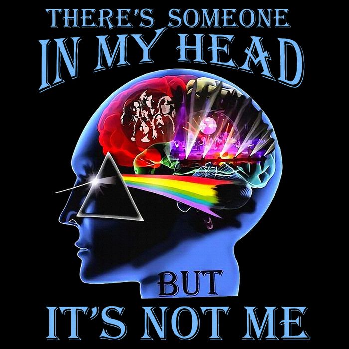 There’S Someone In My Head But It’S Not Me Performance Shirt