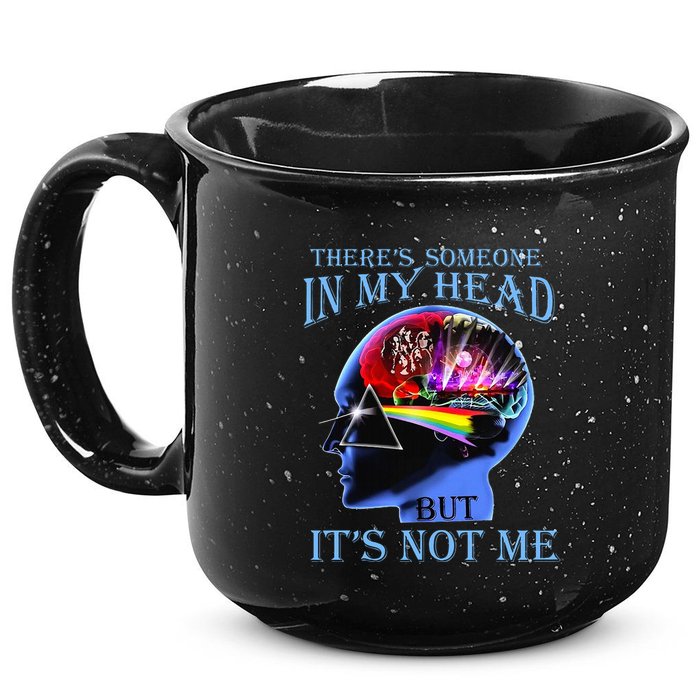 There’S Someone In My Head But It’S Not Me 15oz Campfire Ceramic Mug