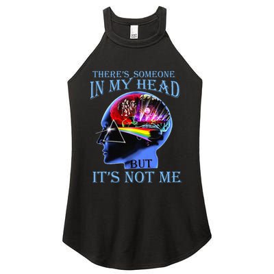 There’S Someone In My Head But It’S Not Me Women's Perfect Tri Rocker Tank