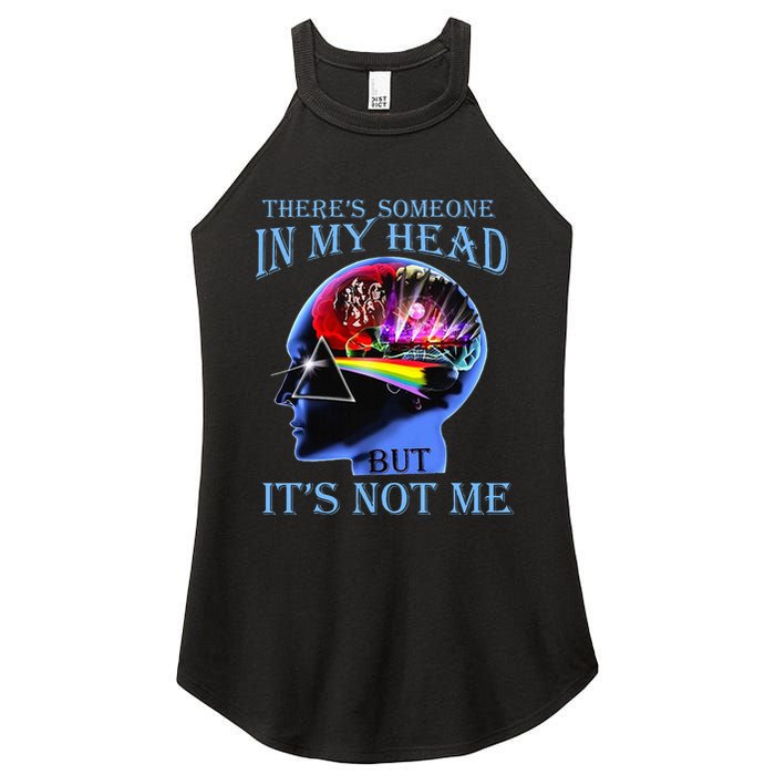 There’S Someone In My Head But It’S Not Me Women's Perfect Tri Rocker Tank