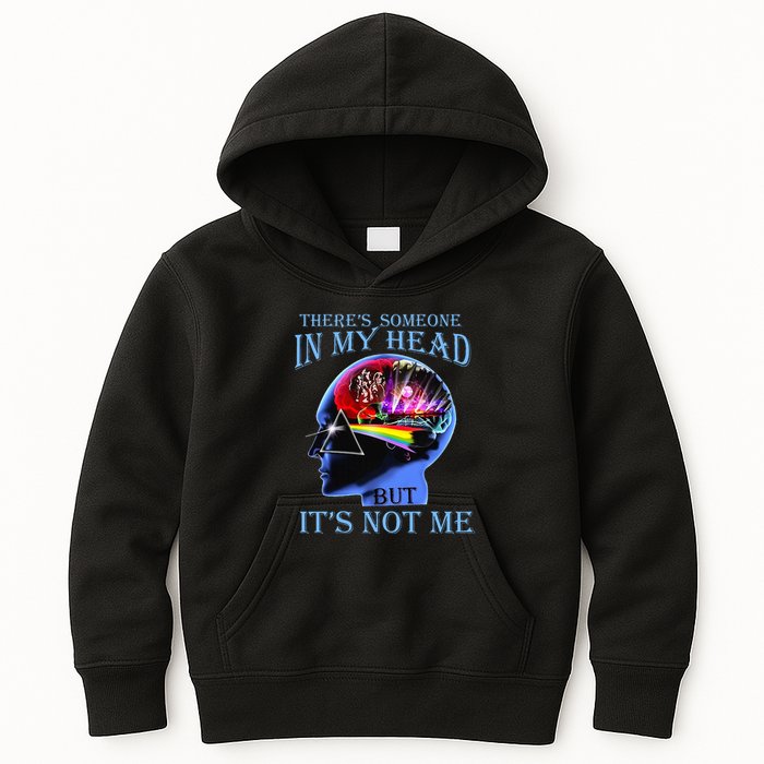 There’S Someone In My Head But It’S Not Me Kids Hoodie