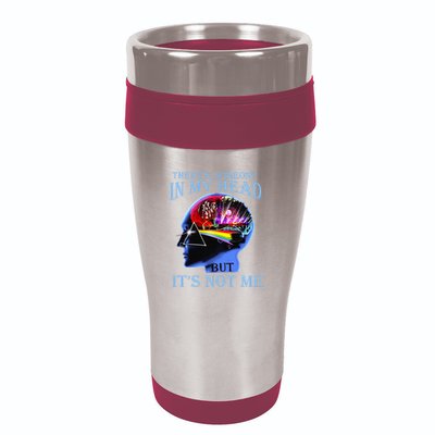 There’S Someone In My Head But It’S Not Me 16oz Travel Tumbler