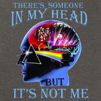 There’S Someone In My Head But It’S Not Me Cotton Canvas Backpack