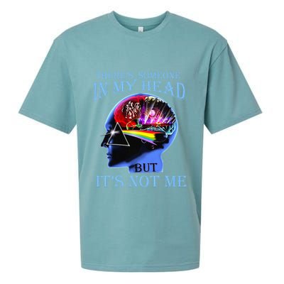 There’S Someone In My Head But It’S Not Me Sueded Cloud Jersey T-Shirt