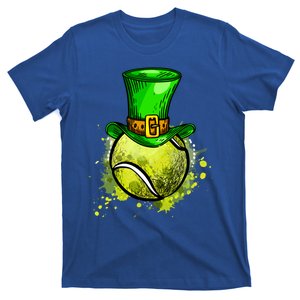 Tennis Sport Irish Shamrock Funny St Patricks Day Gift T-Shirt