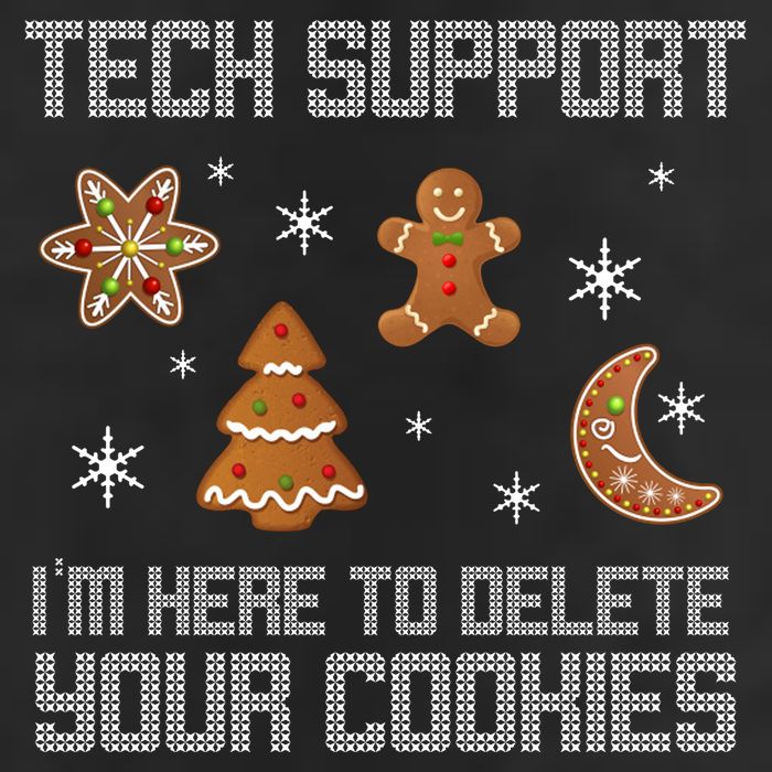 Tech Support I'm Here To Delete Your Cookies Cool Comfort Performance Bucket Hat
