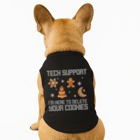 Tech Support I'm Here To Delete Your Cookies Doggie Tank
