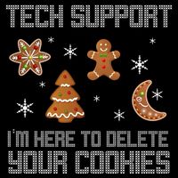 Tech Support I'm Here To Delete Your Cookies Drawstring Bag