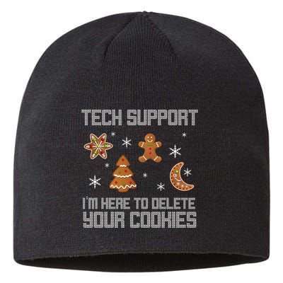 Tech Support I'm Here To Delete Your Cookies Sustainable Beanie