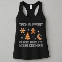 Tech Support I'm Here To Delete Your Cookies Womens Tank Top