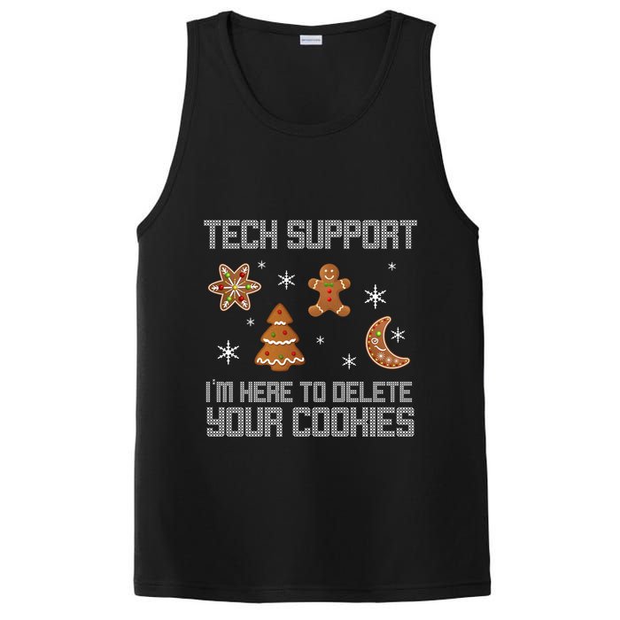 Tech Support I'm Here To Delete Your Cookies PosiCharge Competitor Tank