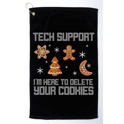 Tech Support I'm Here To Delete Your Cookies Golf Towel