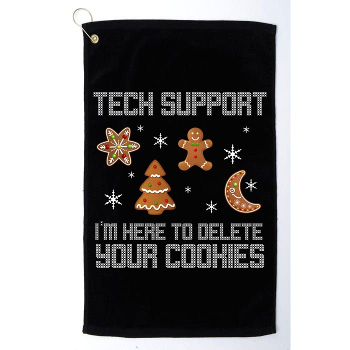 Tech Support I'm Here To Delete Your Cookies Golf Towel