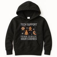 Tech Support I'm Here To Delete Your Cookies Kids Hoodie
