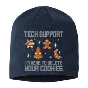 Tech Support I'm Here To Delete Your Cookies Sustainable Beanie