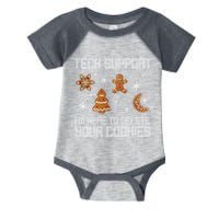 Tech Support I'm Here To Delete Your Cookies Infant Baby Jersey Bodysuit