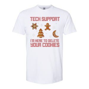 Tech Support I'm Here To Delete Your Cookies Softstyle CVC T-Shirt