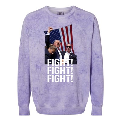 Trump Shooting Injured In Shooting At Pennsylvania Rally Colorblast Crewneck Sweatshirt