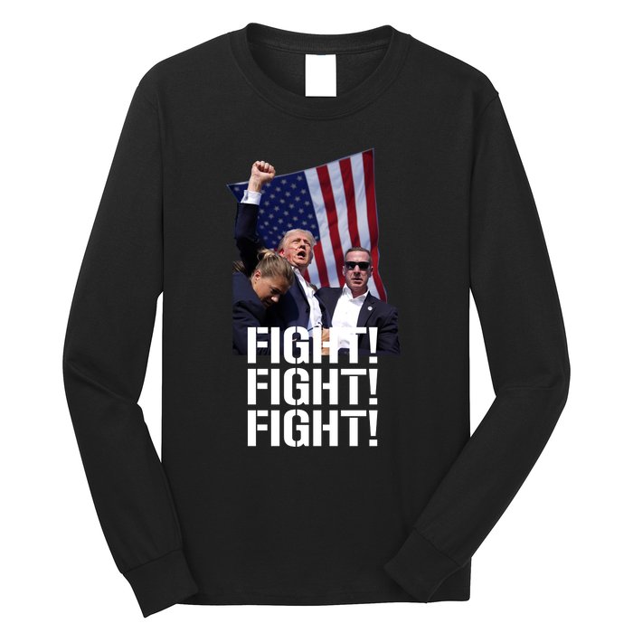 Trump Shooting Injured In Shooting At Pennsylvania Rally Long Sleeve Shirt