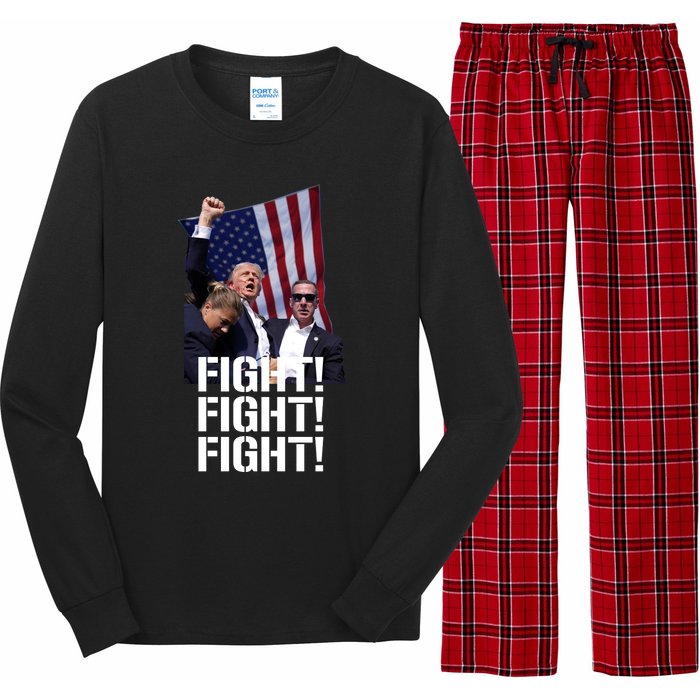 Trump Shooting Injured In Shooting At Pennsylvania Rally Long Sleeve Pajama Set