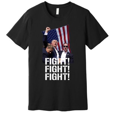 Trump Shooting Injured In Shooting At Pennsylvania Rally Premium T-Shirt