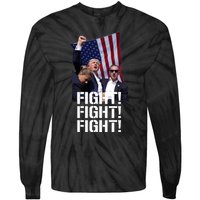 Trump Shooting Injured In Shooting At Pennsylvania Rally Tie-Dye Long Sleeve Shirt