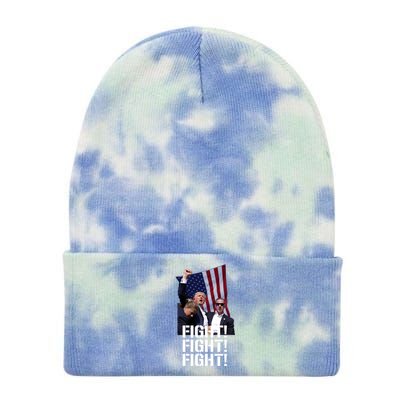 Trump Shooting Injured In Shooting At Pennsylvania Rally Tie Dye 12in Knit Beanie