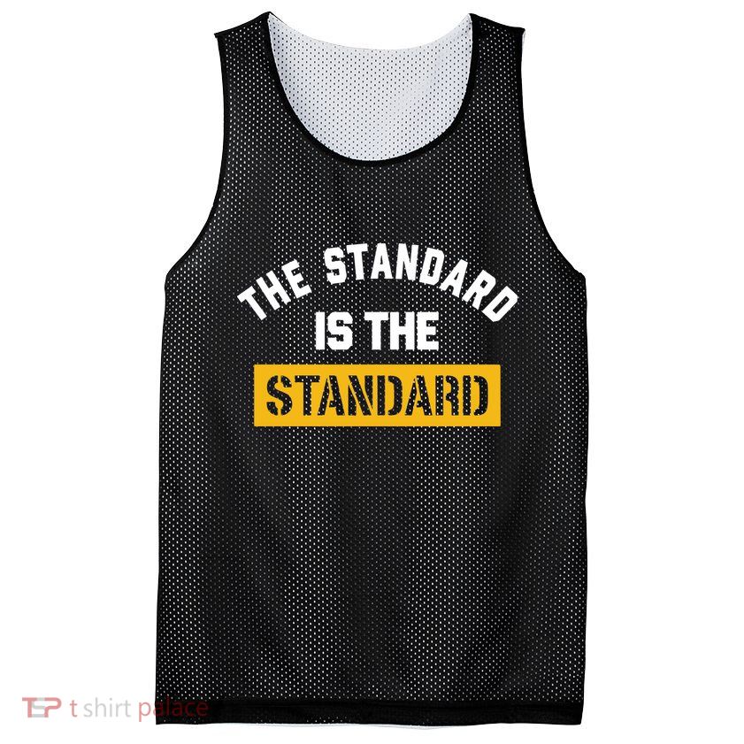 The Standard Is The Standard Mesh Reversible Basketball Jersey Tank