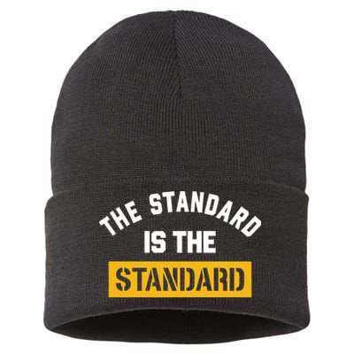 The Standard Is The Standard Sustainable Knit Beanie