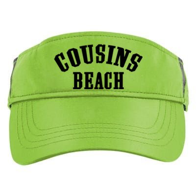 The Summer I Turned Beautiful Cousins Beach College Letters Gift Adult Drive Performance Visor