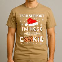 Tech Support IM Here To Delete Your Cookies Funny Christmas T-Shirt