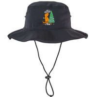 The Struggle Is Real Dinosaur Trex Christmas Tree Xmas Funny Bucket Hat